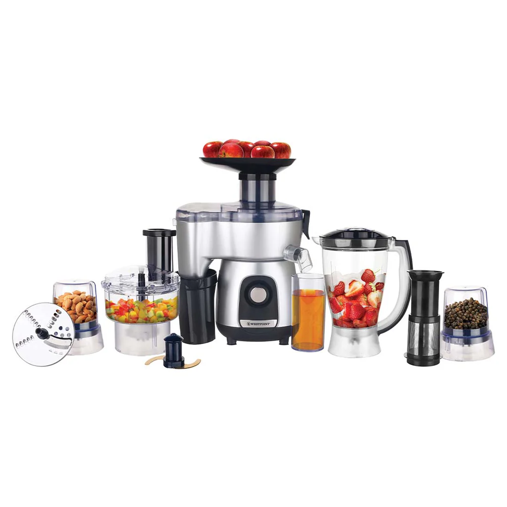 West Point Professional Kitchen Chef Food Processor Grey 450W WF-7806
