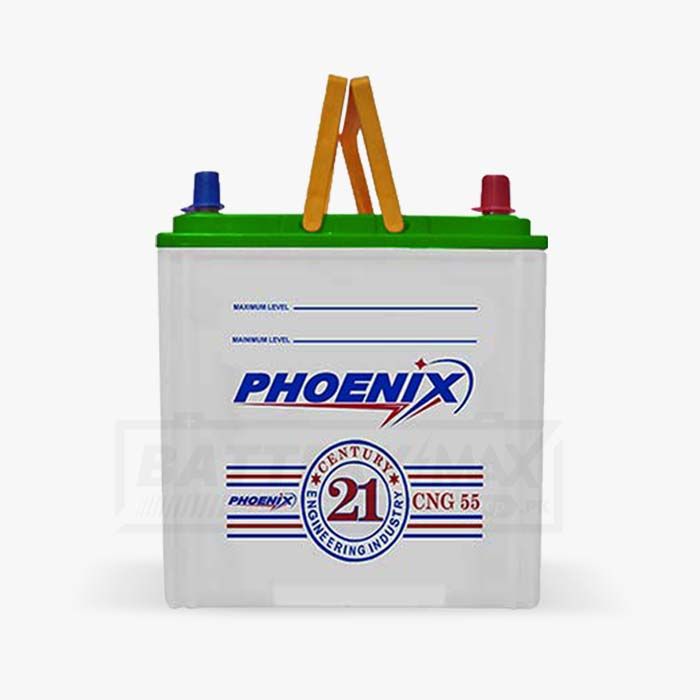 Phoenix CNG-55 Lead Acid Unsealed Car Battery