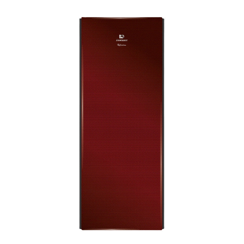 Dawlance VF 1035WB Burgundy Glass Door Vertical Freezer 11.2 Cubic Feet With Official Warranty