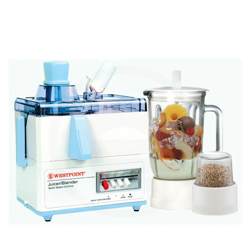 Westpoint WF-7201 3 In 1 Juicer Blender & Dry Mill With Official Warranty