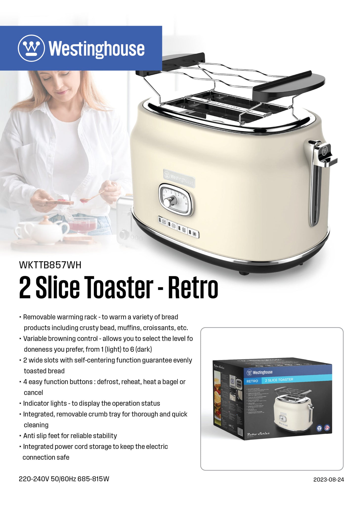 2-Slice Toaster Retro