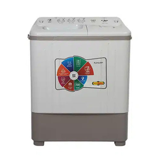 Super Asia SA-241 7kg Top Load Twin Tub Semi - Automatic Washing Machine With Official Warranty