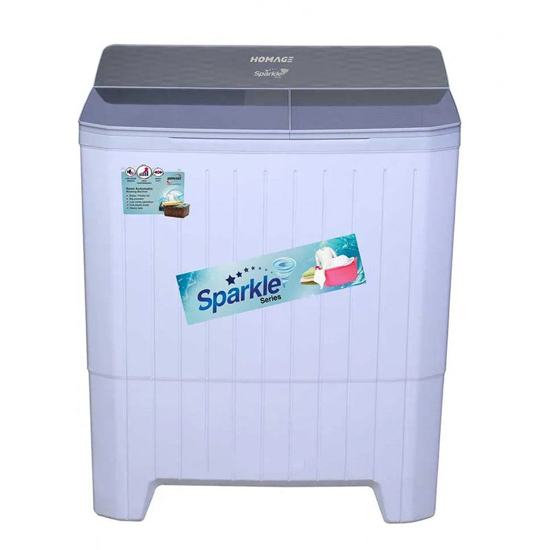 Homage HW-49112 SAP 11Kg Top Load Twin Tub Washing Machine With Official Warranty