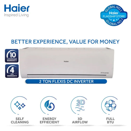 Haier HSU-24HFCD-USDC(W) Triple Inverter AC 2.0 Ton with official warranty