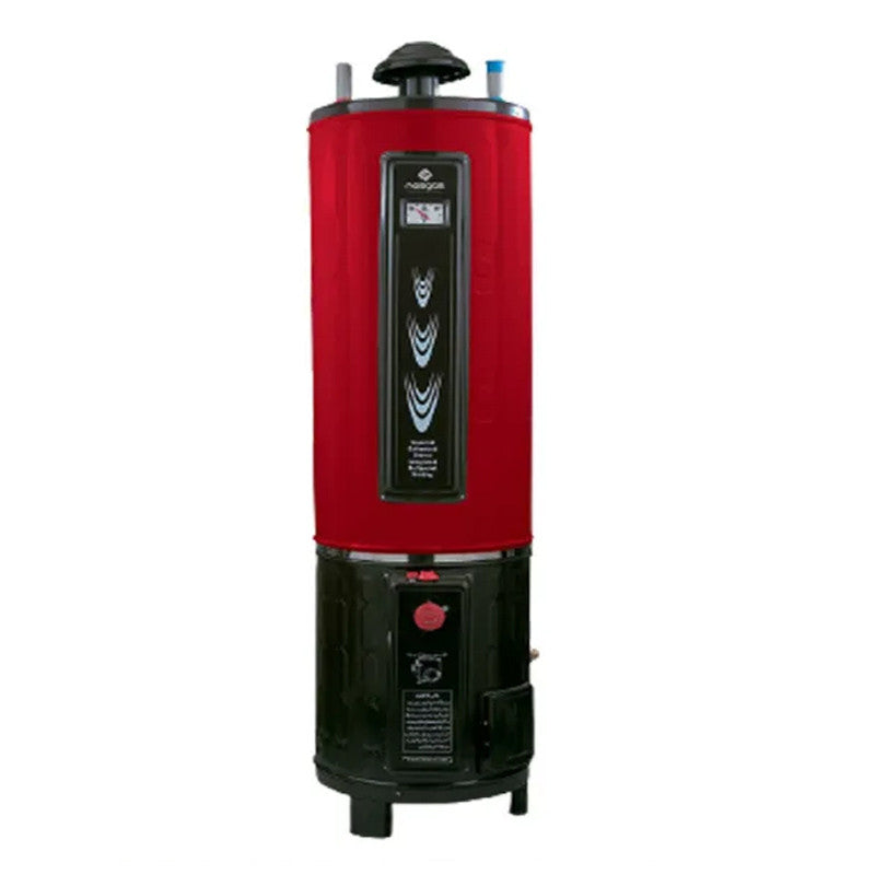 Nasgas DEG-35 Deluxe Prime Electric + Gas Geyser 14 x 16 With Official Warranty