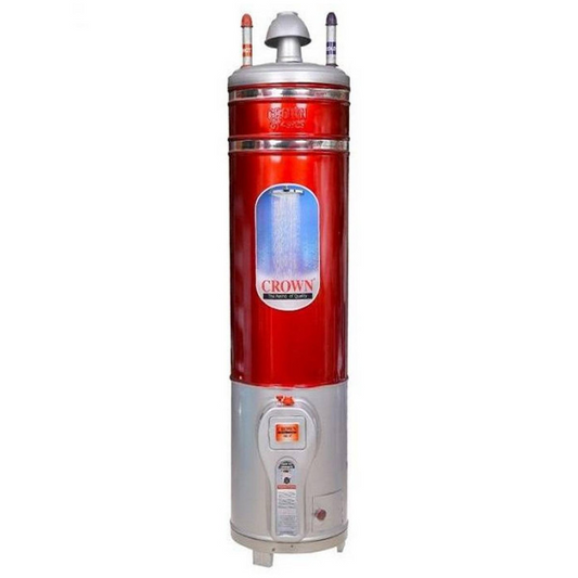 Crown Electrc + Gas Tank Geyser (12X16 Guage) 30 Gallon With Official Warranty