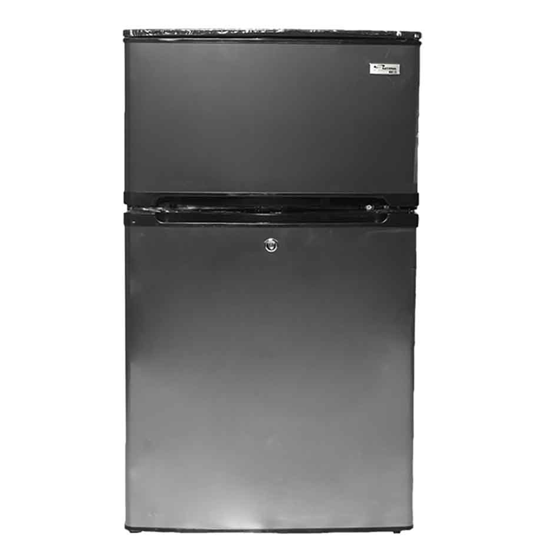 Gaba National GNR-187 S.S Double Door Refrigerator 7 Cubic Feet With Official Warranty