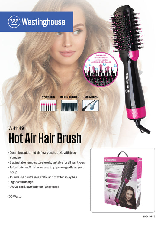 Hot Air Hair Brush