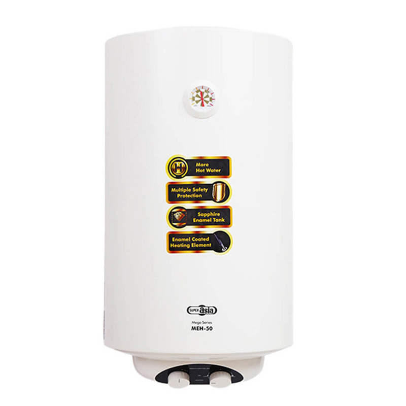 Super Asia MEH-30 Water Heater Electric Geyser 30 Gallon With Official Warranty