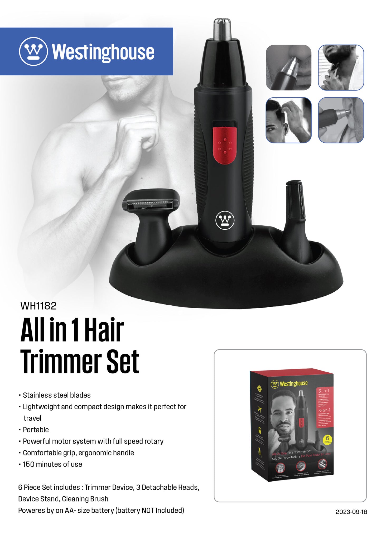 All-in-1 Hair Trimmer Set