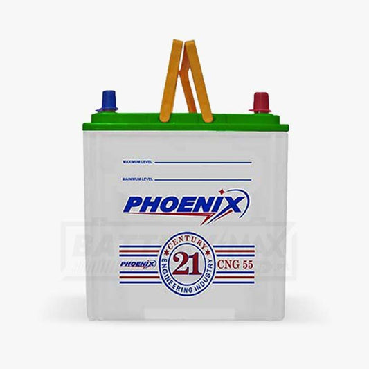 Phoenix CNG-55 Lead Acid Unsealed Car Battery