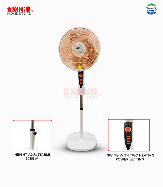 Sogo Electric Fan Heater (JPN-122)