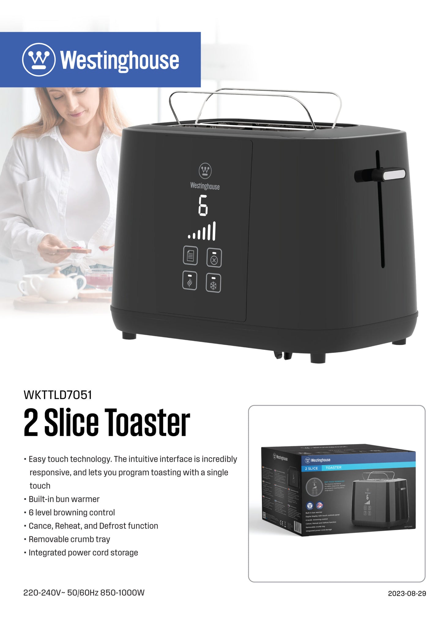 2-Slice Digital Toaster